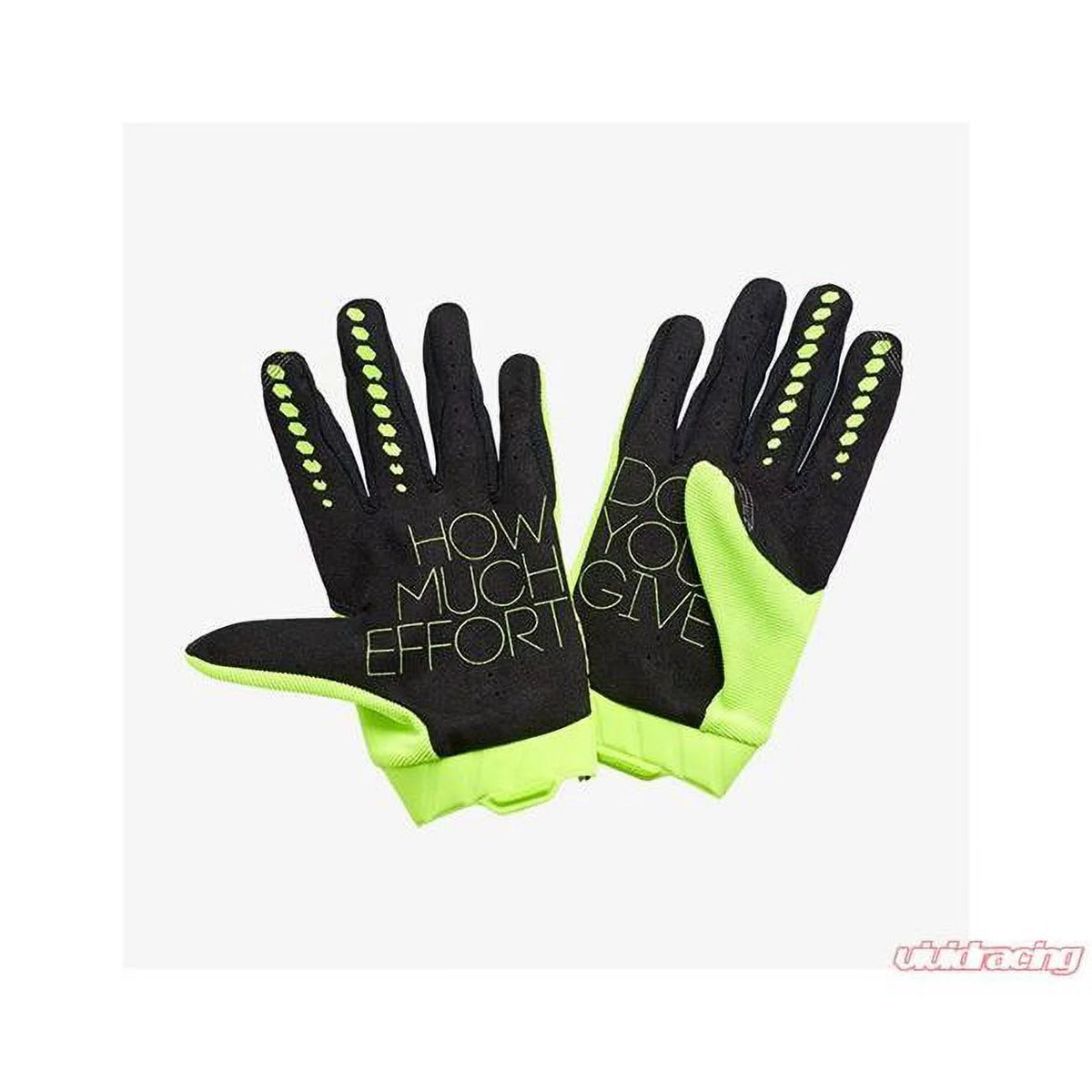 Fluo Yellow Extra Large MTB Gloves U411