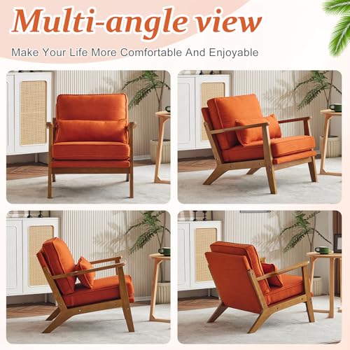 Navy Blue Linen Fabric Accent Chair Set of 2 K872852