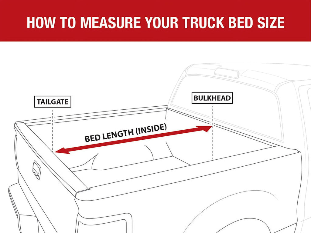 Soft Quad-fold Truck Bed Tonneau Cover 6'4 Bed I1756