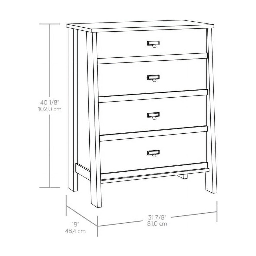Engineered Wood 4-Drawer Chest J23644