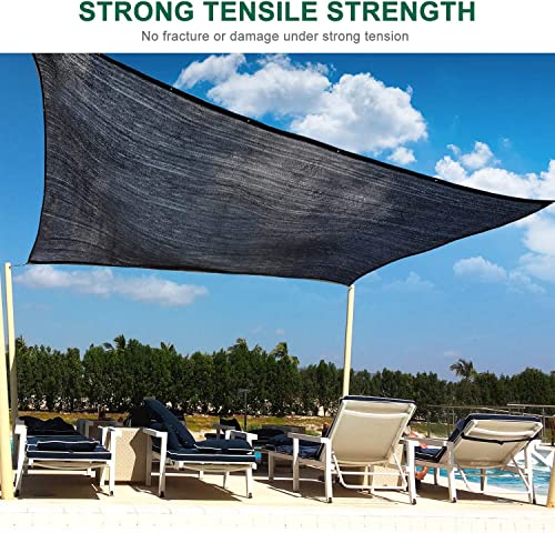 40% Shade Cloth 6.5x10FT Mesh Tarp with HDPE Material and Reinforced Grommets B897