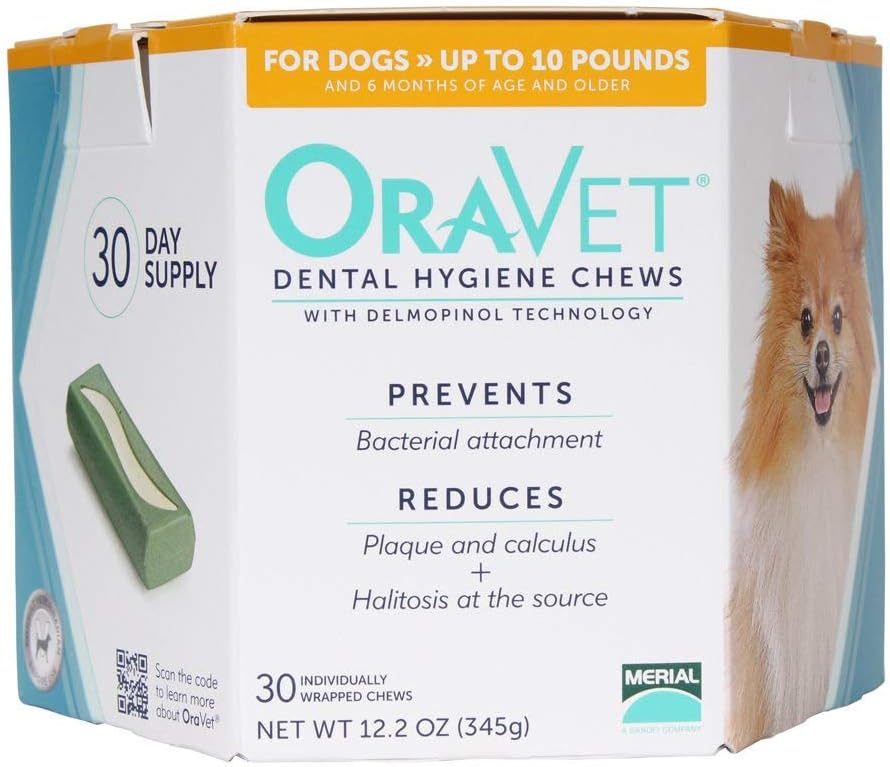 Dental Hygiene Chew for Dogs, 30 Count W246