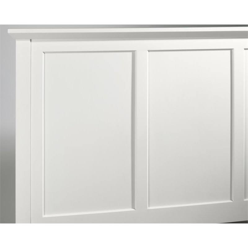 White Queen Panel Bed Z8390