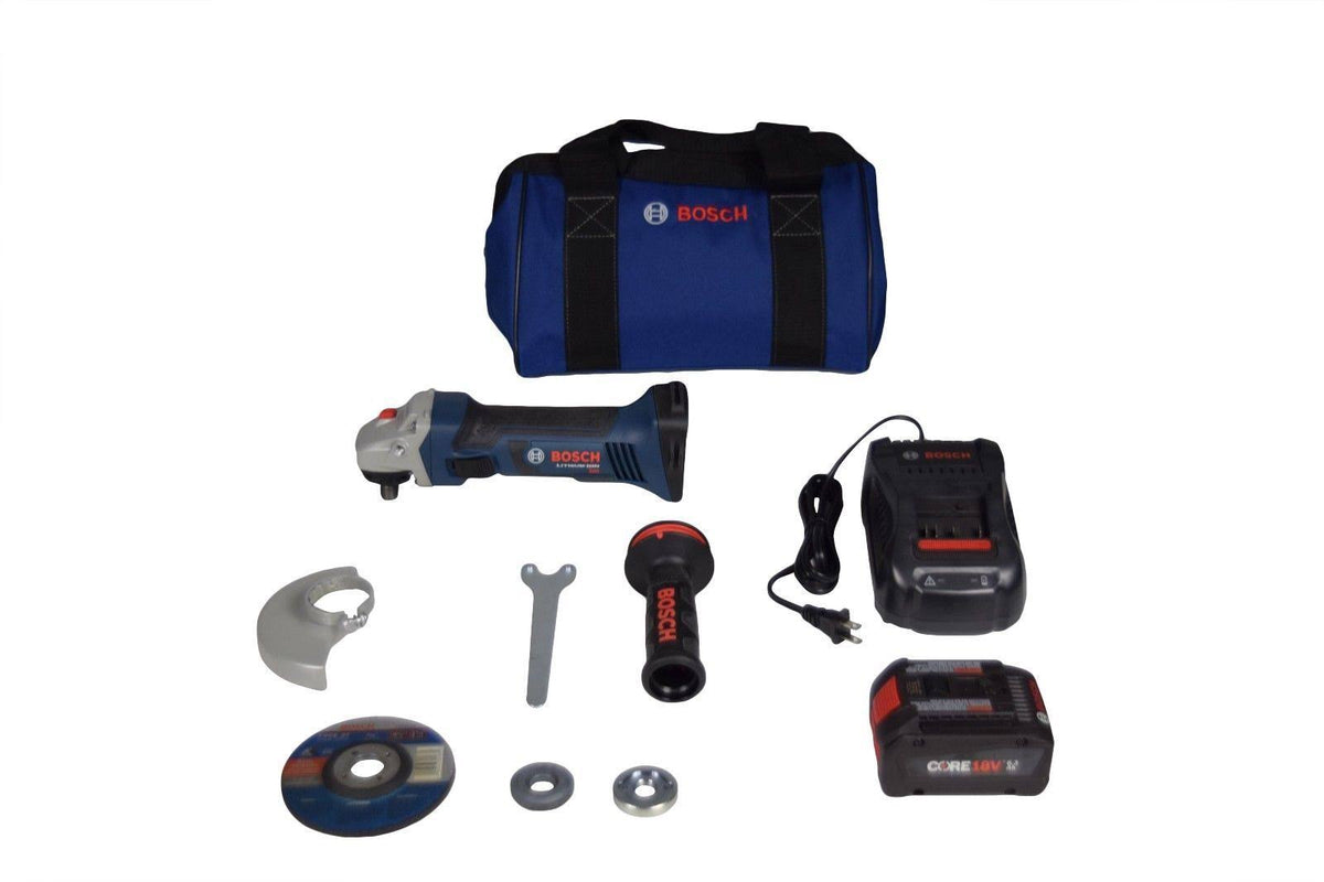 6.3Ah Li-Ion 4-1/2 in Angle Grinder Kit A686404