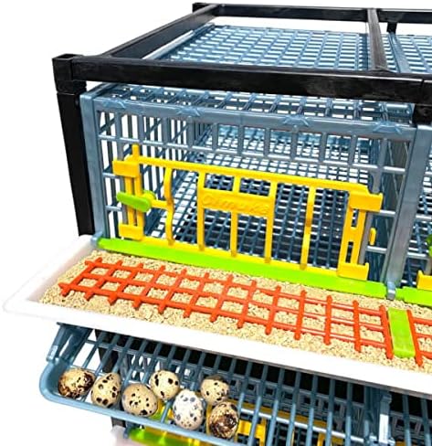 2 Layer ABS Plastic Quail Cage Z1691