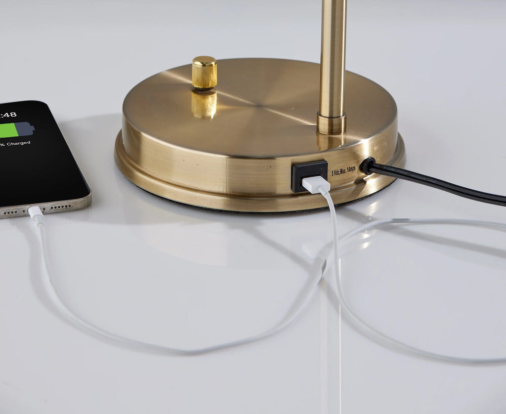 Gold USB LED Lamp A803509