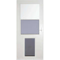 White High-view Wood Core Storm Door G242743