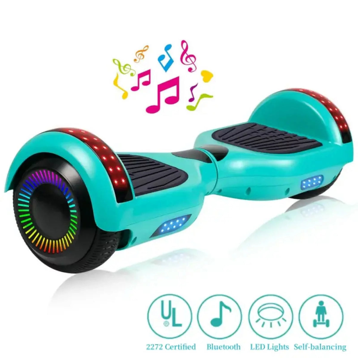 Black 6.5 Two-Wheel Self Balancing Electric Scooter Z161