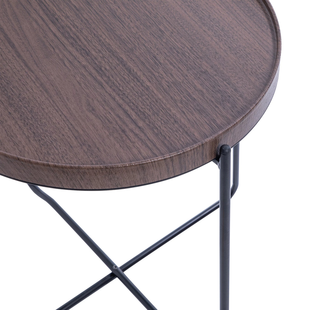 Foldable Round Side Table E4210