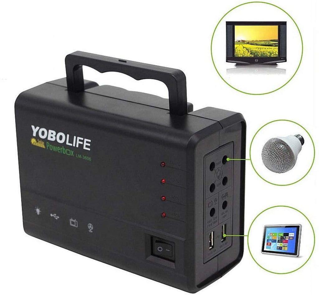 Portable Solar Power Inverter Generator with Solar Panel C730