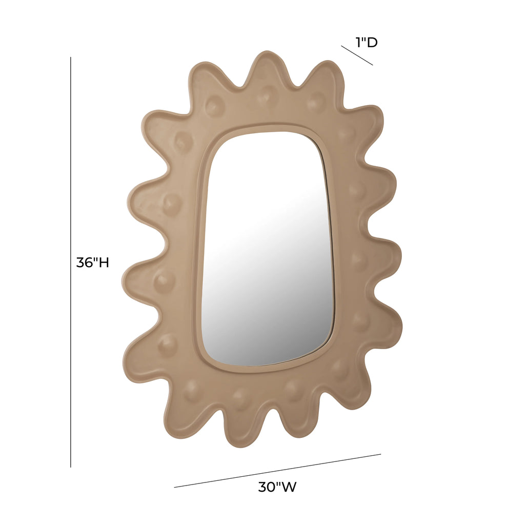 Wall Mirror in Sand T883213