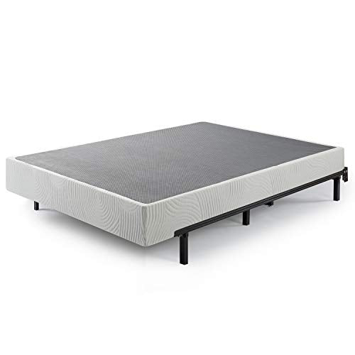 Queen White 9 Inch Metal Box Spring I833