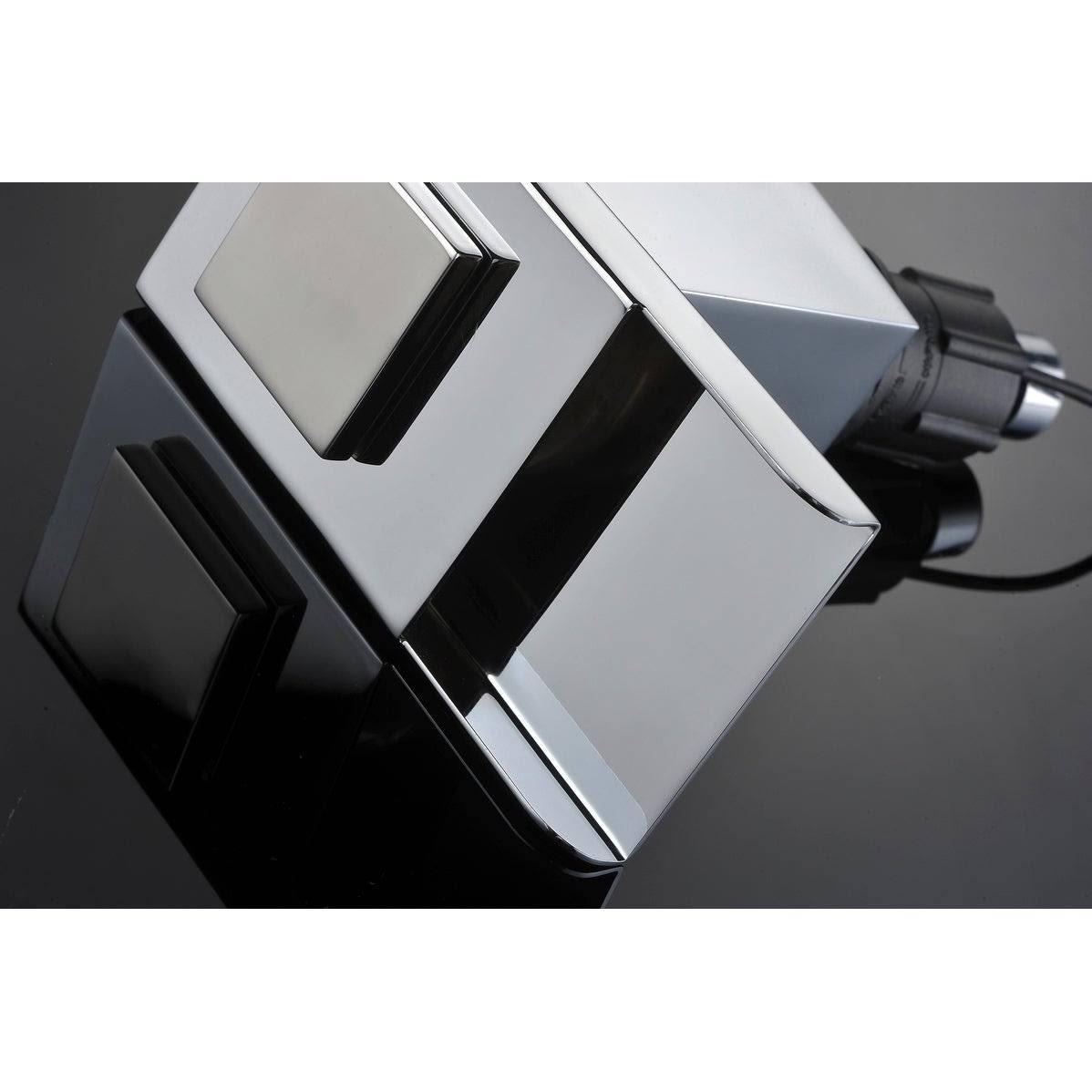 Chrome 8-Inch LED Widespread Bathroom Sink Faucet V860322