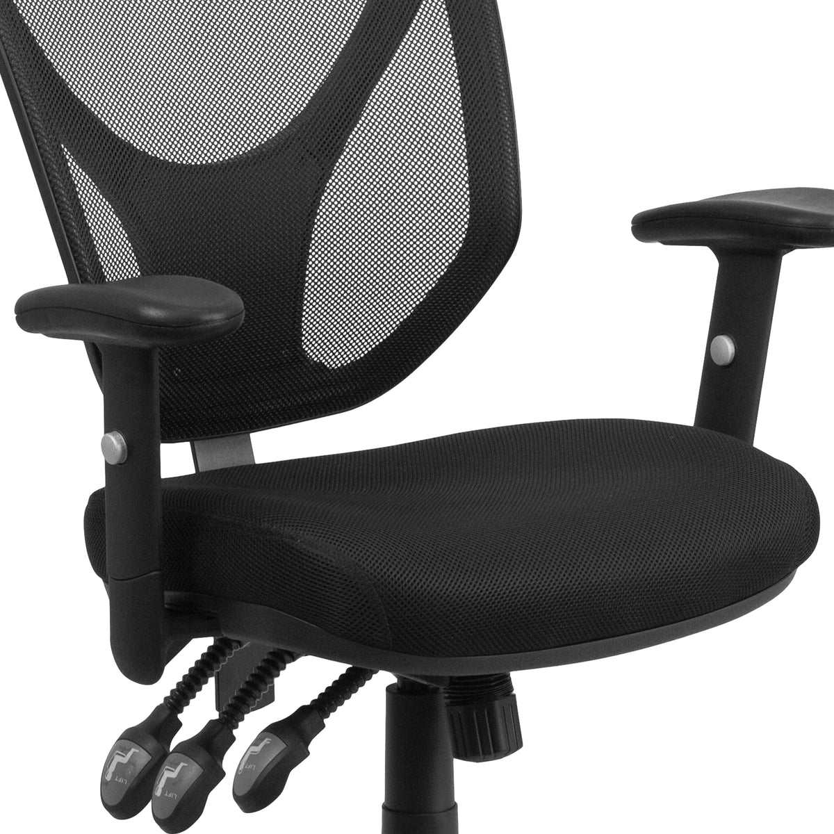 Black Mesh Ergonomic Task Office Chair X449997