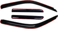 In-Channel Dark Smoke Rain Guard 4 PCS B774696