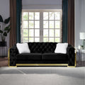Velvet Upholstered Sofa Q517