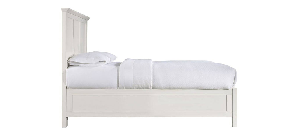 White Queen Panel Bed Z8390