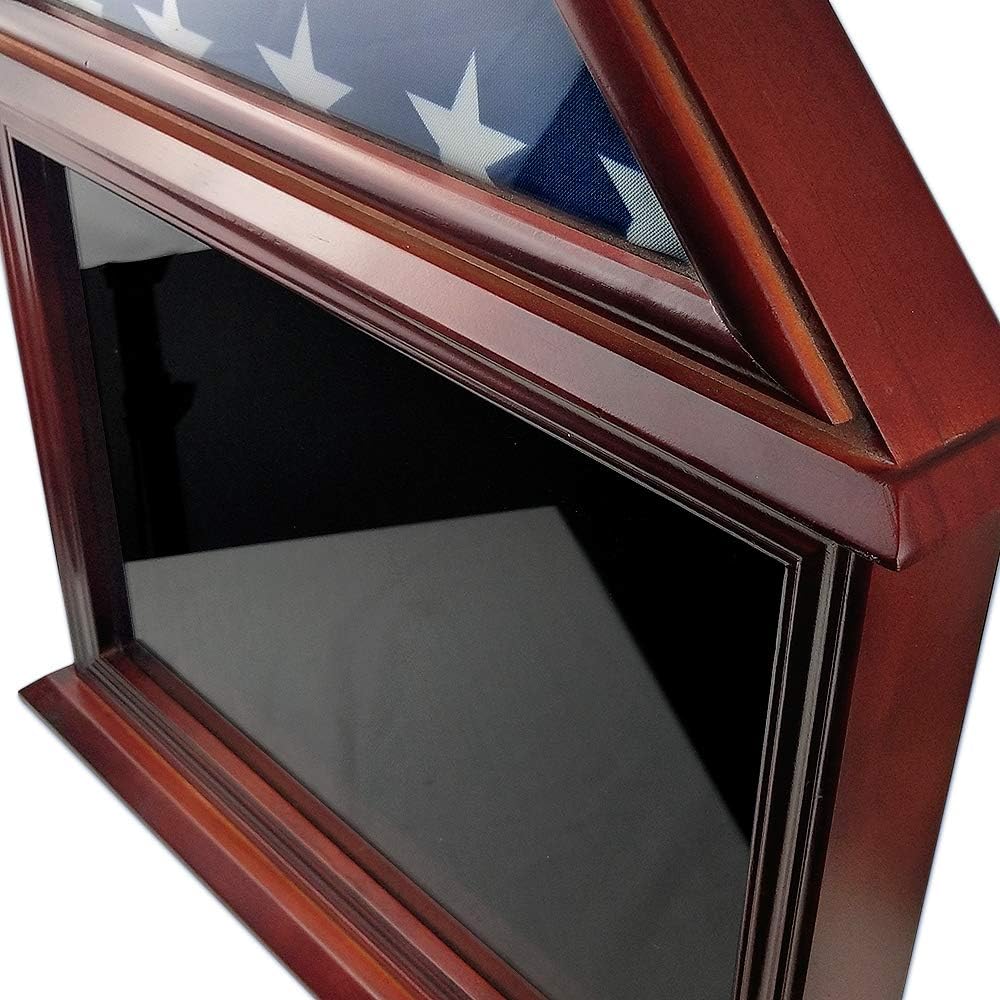 3' X 5' Flag Display Case Frame Military Shadow Box N29022