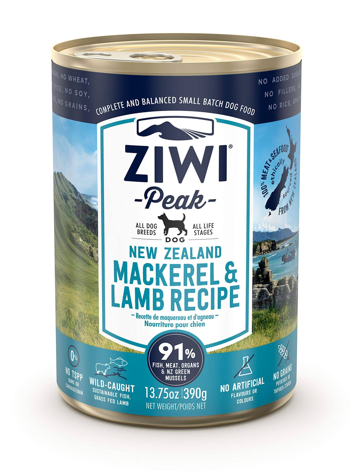 Mackerel & Lamb Recipe Canned Dog Food, 13.75-oz, Case of 12 X8488
