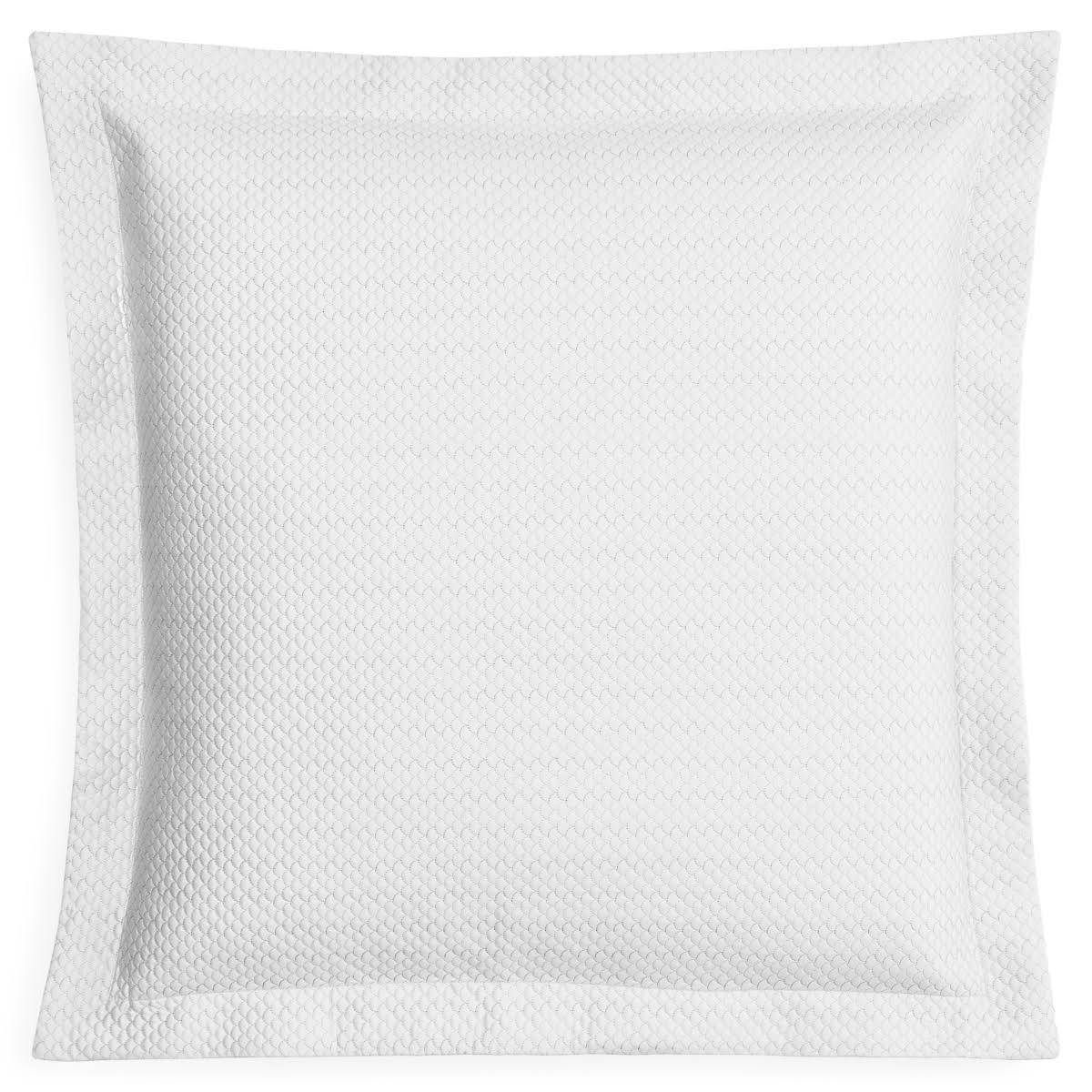 Silver Quilted Euro Sham B4723