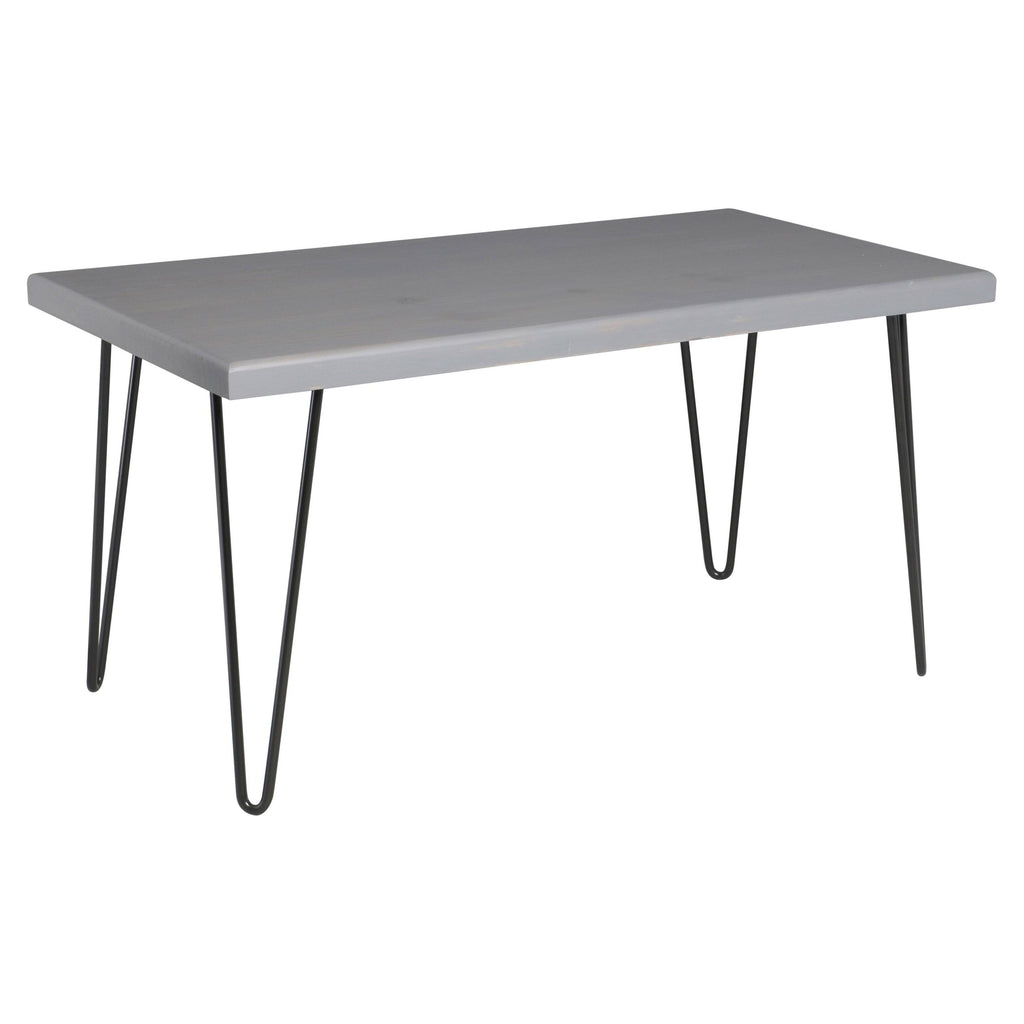 Weathered Gray Wood Bench P8415