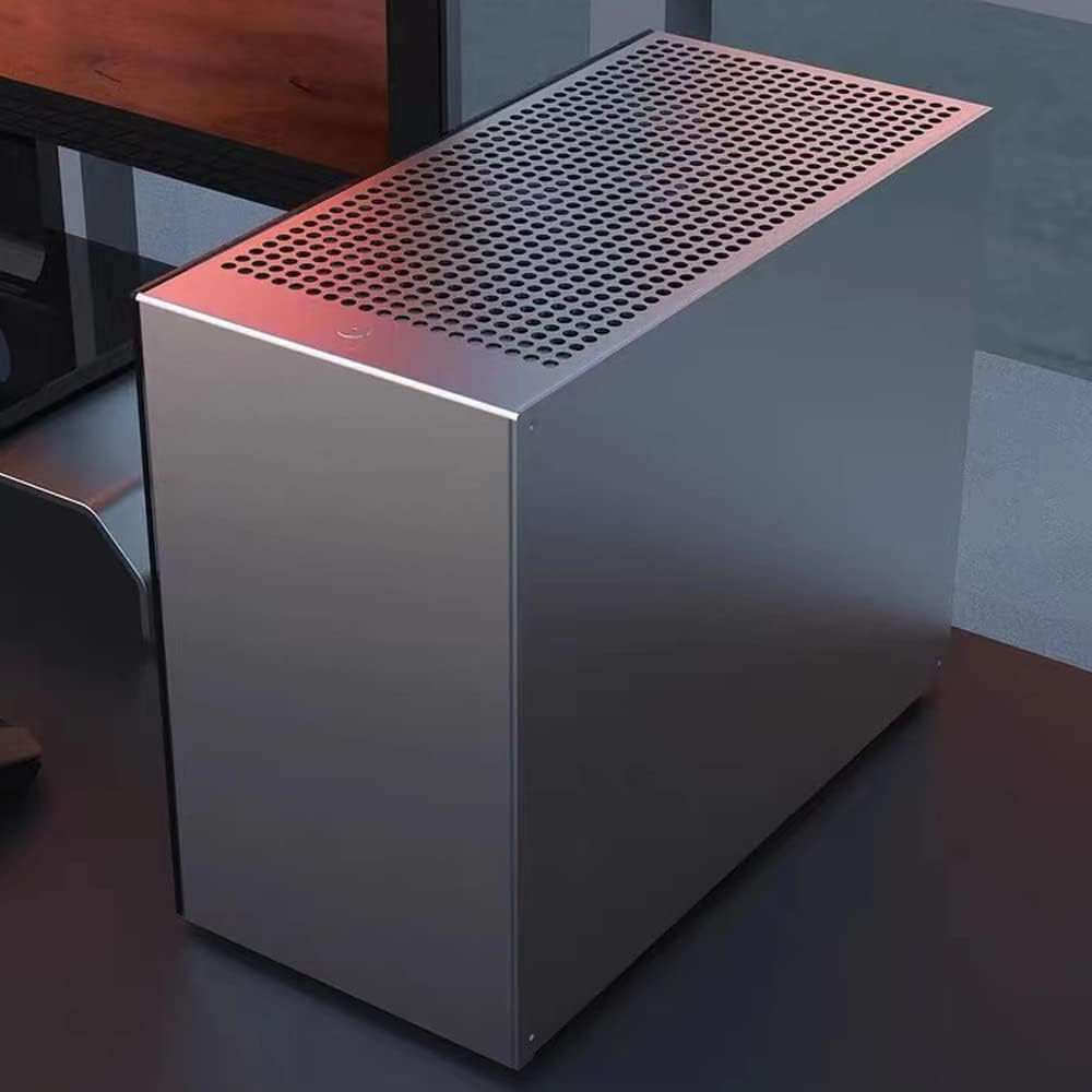 Aluminum Alloy Computer Case with Tempered Glass G29205