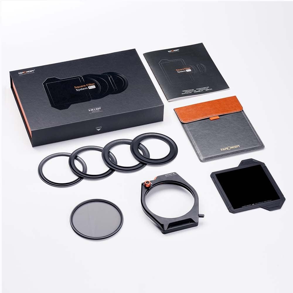 Camera Lens Square Filter Holder System Kit Q1518