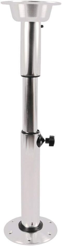 Aluminum Table Pedestal Stand Base 22-28Inch Adjustable Heights I827