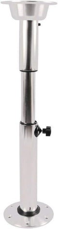 Aluminum Table Pedestal Stand Base 22-28Inch Adjustable Heights I827
