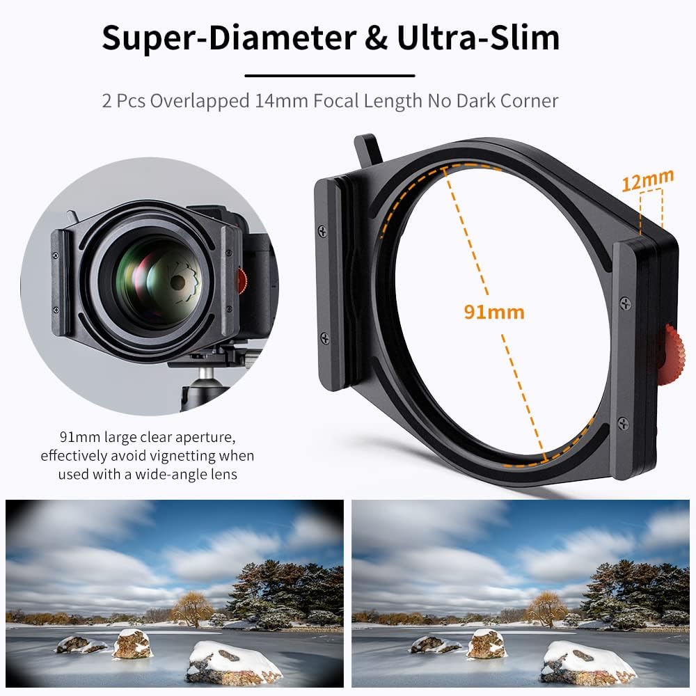 Camera Lens Square Filter Holder System Kit Q1518