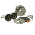 Gray Round Weatherproof Kit with Box, Cover and 2 Lampholders P226