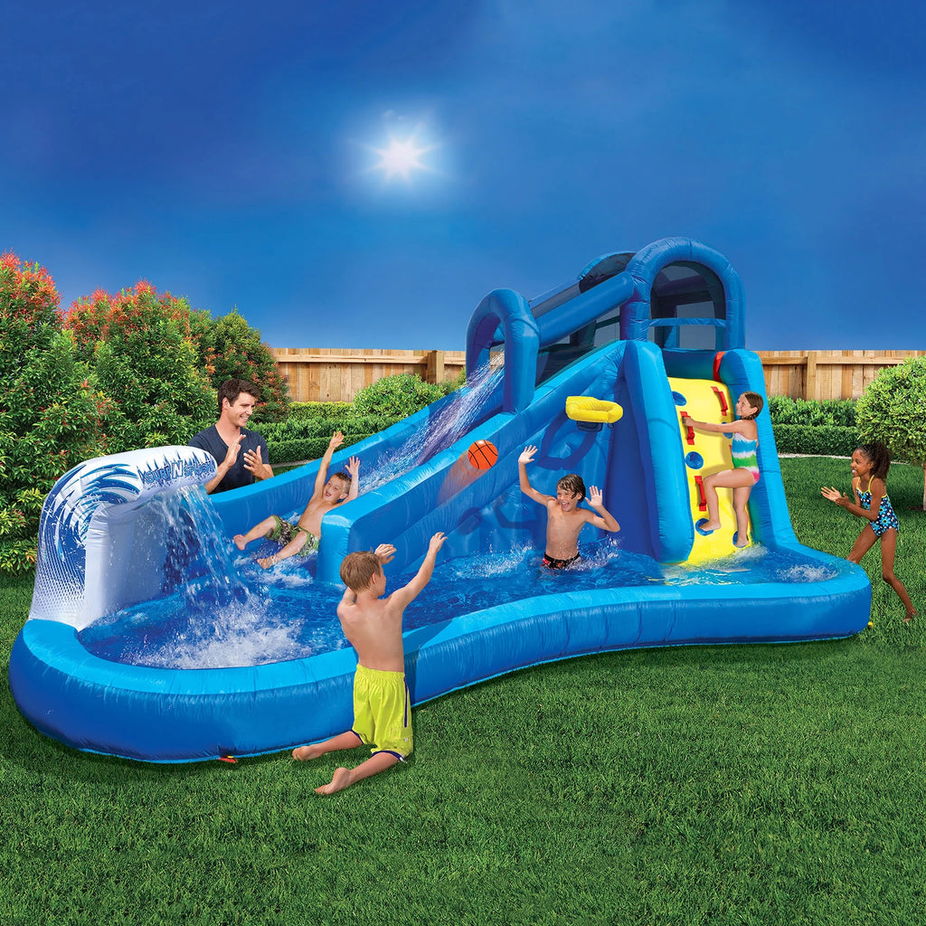 14 ft 5 in Inflatable Water Slide Splash Toy K945