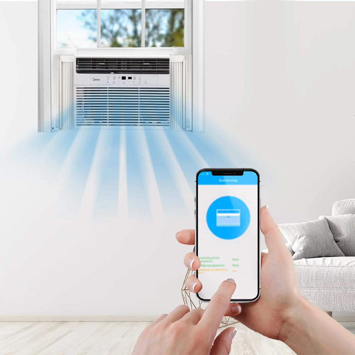 10,000 BTU 115V Smart Window Air Conditioner Y600