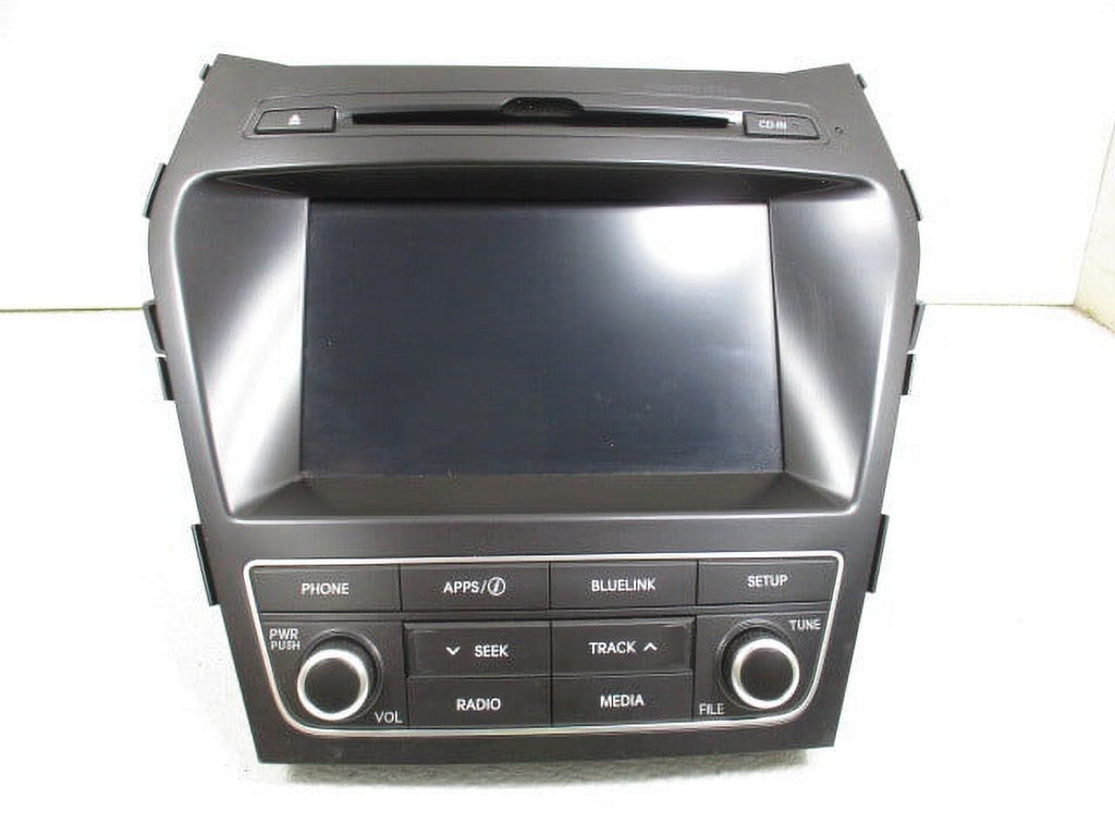 17 18 19 Hyundai Santa Fe CD Audio Media Display Radio Receiver OEM I24873