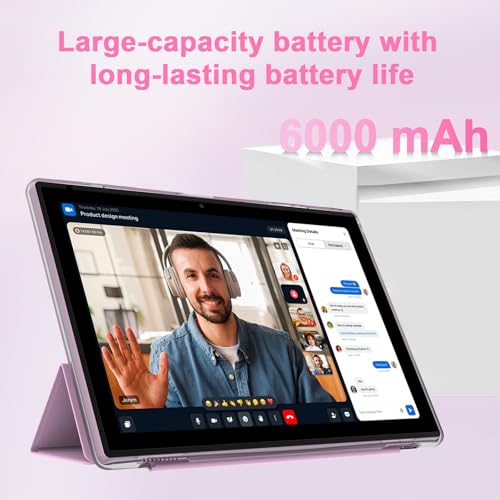 18GB RAM 128GB ROM 2TB Expandable 2 in 1 Tablet with Keyboard Case Mouse Stylus O999
