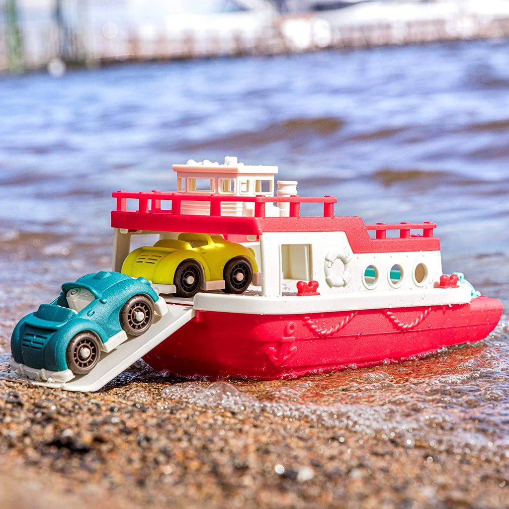 Floating Bath Toy Boat with Cars 3 pc K15248