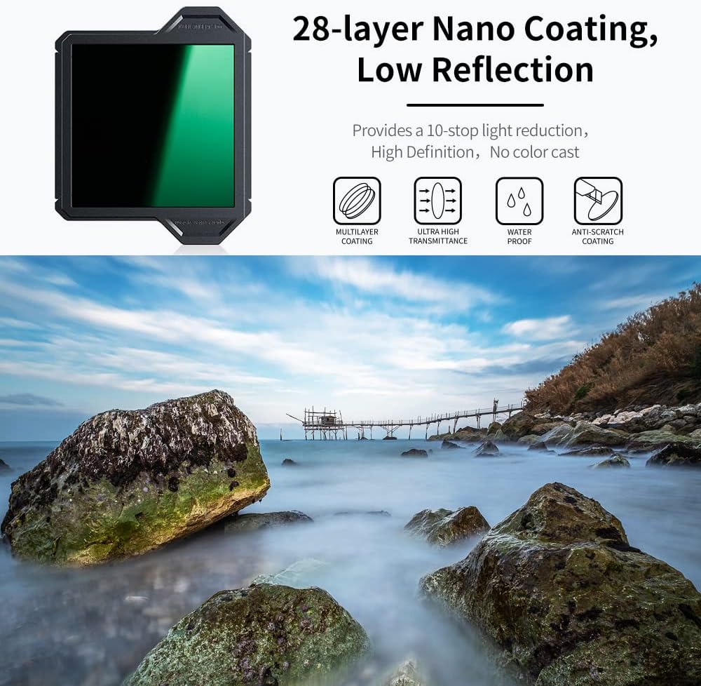 Camera Lens Square Filter Holder System Kit Q1518