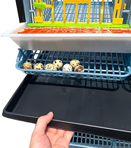 2 Layer ABS Plastic Quail Cage Z1691
