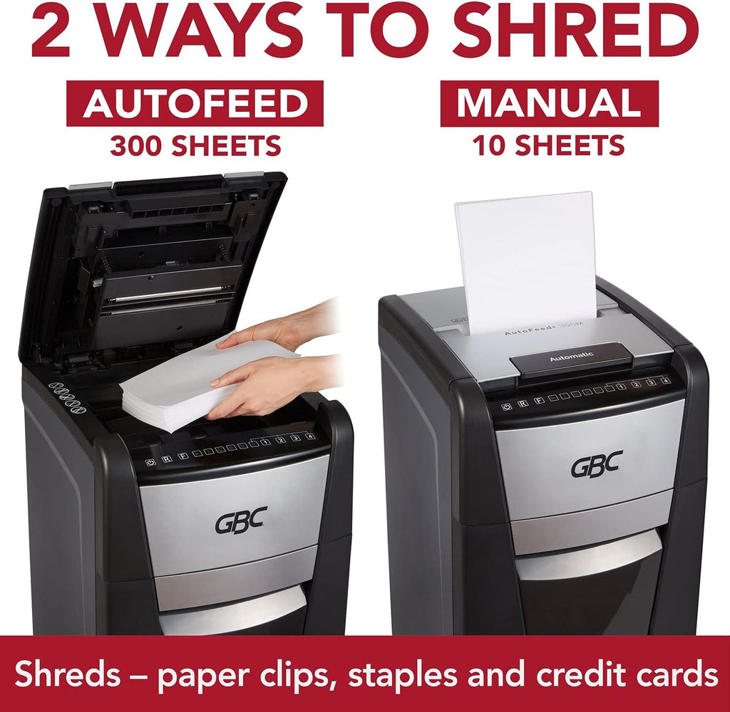 Auto Feed 230 Sheet Capacity Super Cross-Cut Paper Shredder Q48365