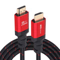 4K HDMI Cables 10-Pack 8 ft. Braided Nylon Gold Plating B15259