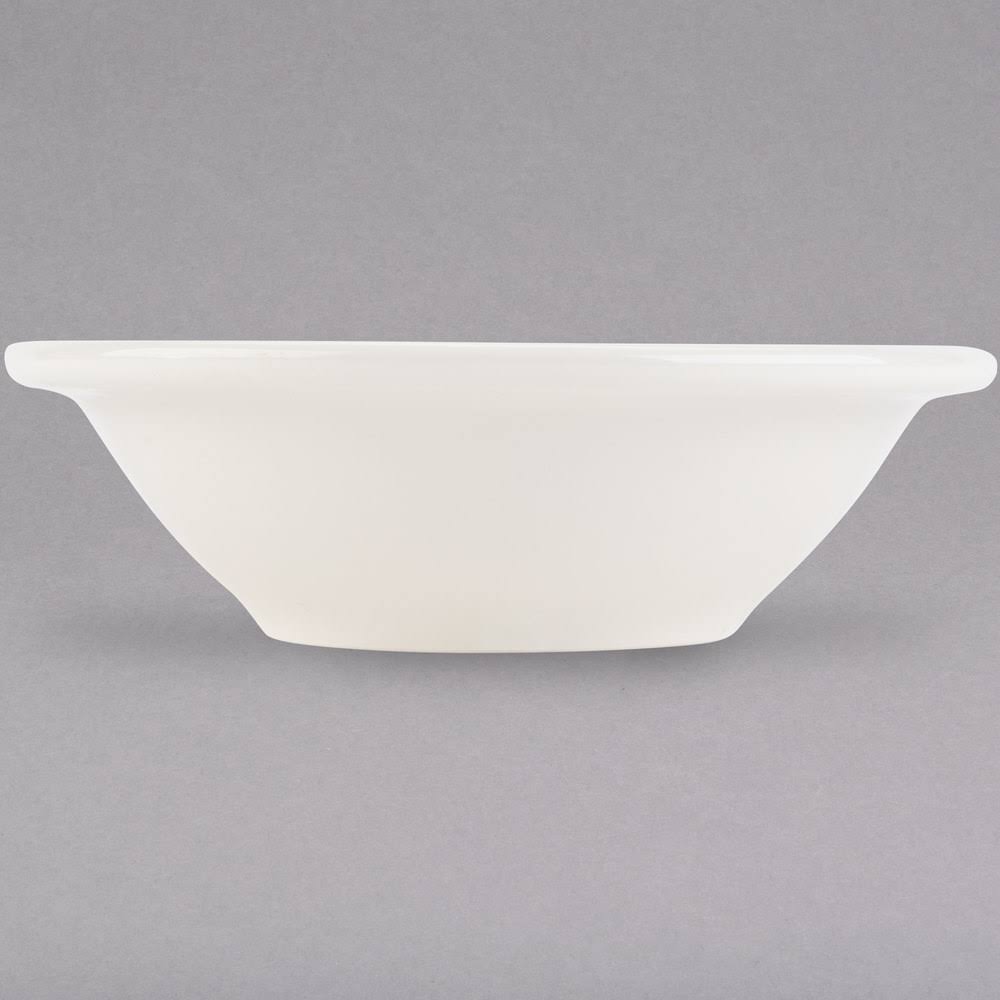 3.5 oz. Eggshell Narrow Rim China Fruit Dish - 36/Case H7940