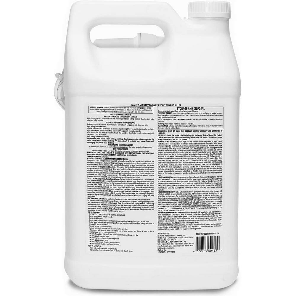 1 Gallon Bed Bug Killer with Trigger Spray F42310