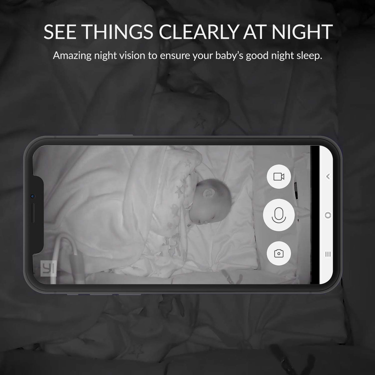 Smart Baby Monitor with Camera and Audio T26097