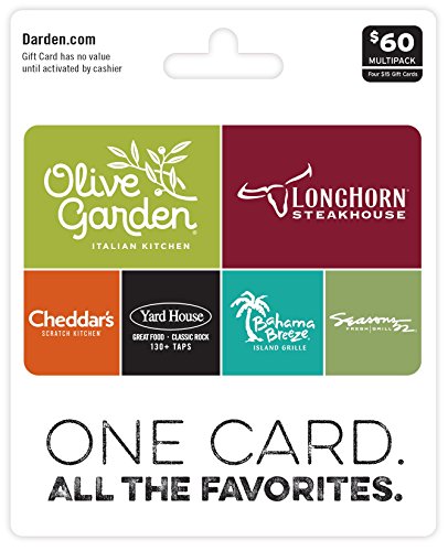 $60 Multi-Pack Gift Cards L393