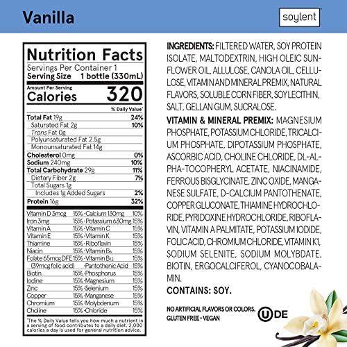 Gingerbread Plant Based Protein Drink, 11oz (12 Pack) D472764
