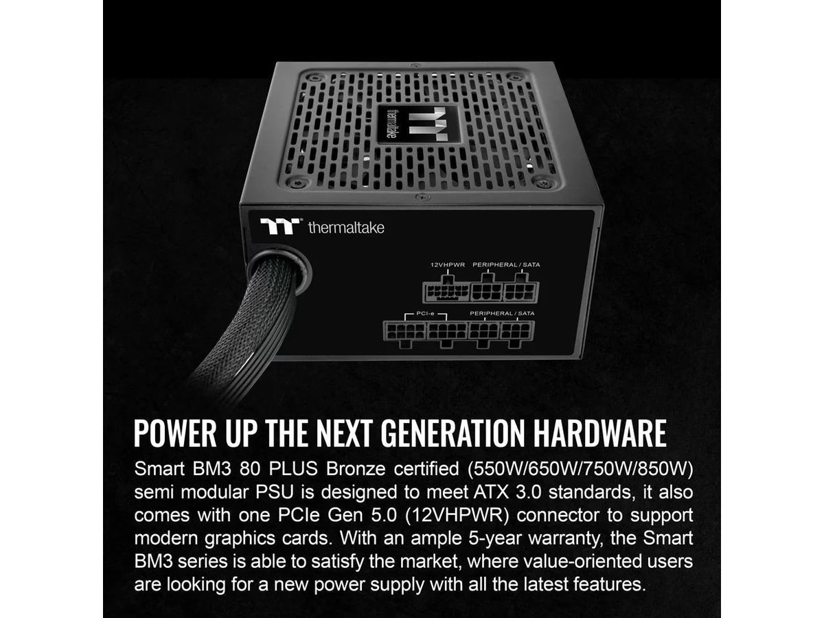750W 80Plus Bronze Semi-Modular Power Supply W978456