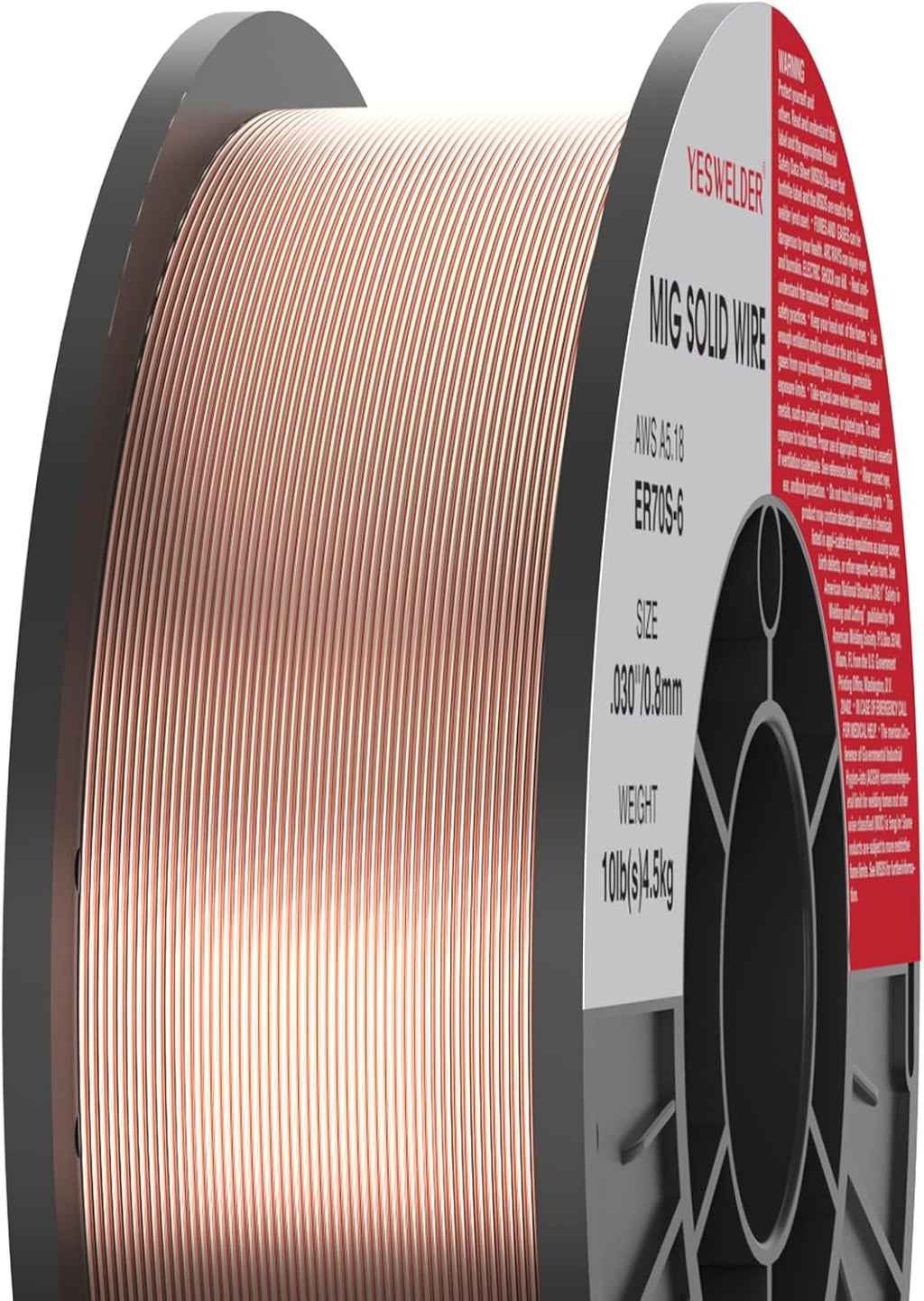 ER70S-6 .030-Inch 10-Pound Carbon Steel Mig Welding Wire Pack of 2 J591961