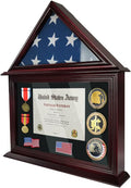 3' X 5' Flag Display Case Frame Military Shadow Box N29022