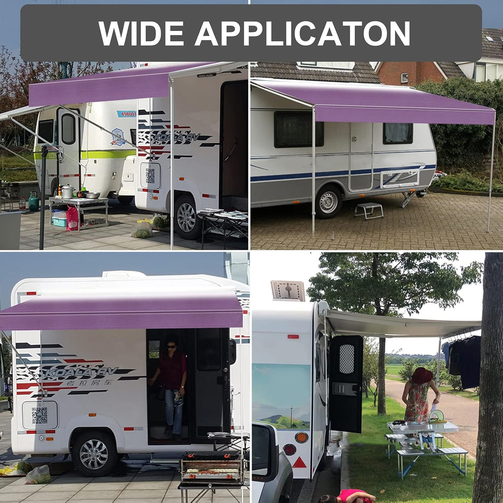 Waterproof Vinyl RV Awning Fabric Replacement 20' Y933