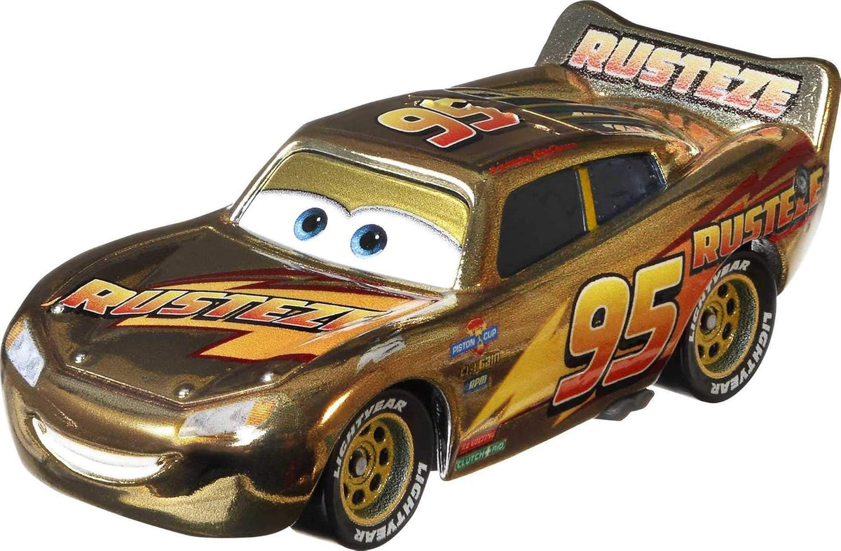 Golden Die-Cast Lightning McQueen 1:55 Scale Movie Character H487076